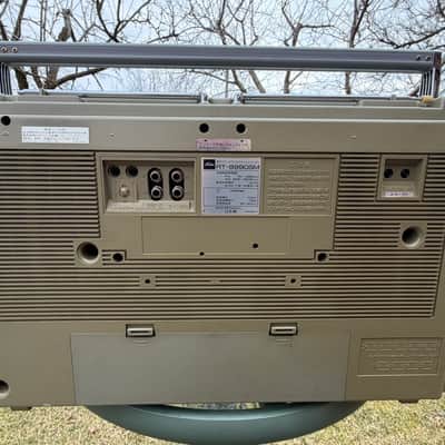 Toshiba RT-9990SM BomBeat Rare Vintage Cassette Deck Boombox Japan