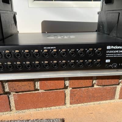 PreSonus StudioLive 24R 32-Channel Digital Mixer - Black  + Portable Rack Mount image 1