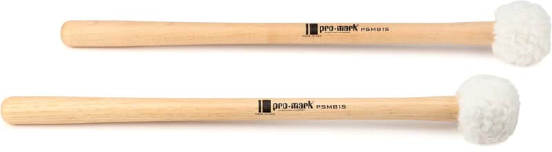 Promark Performer Series Marching Bass Drum Mallets - Extra Small (3-pack) Bundle image 1