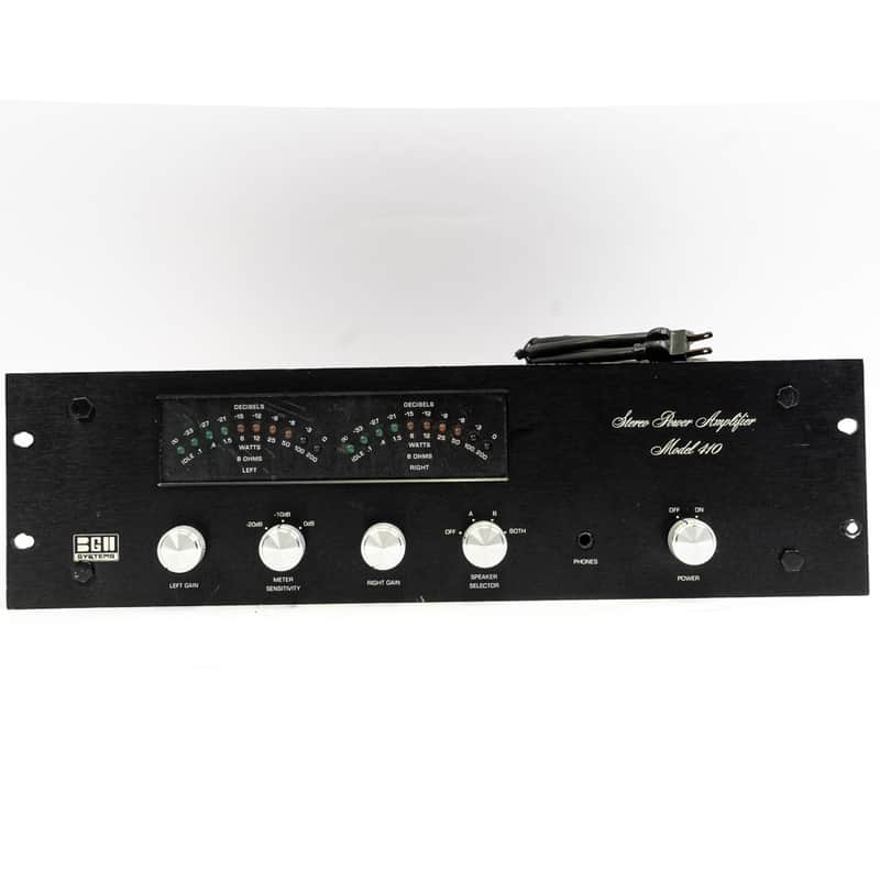 BGW 410 Stereo Power Amplifier 200W x 2 @ 8 Ohms Rackmount image 1