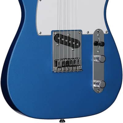 Squier Affinity Telecaster Electric Guitar,  Laurel Fingerboard, Lake Placid Blue image 8