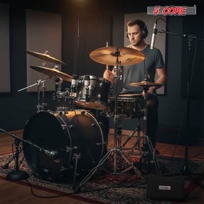 5 Core Conga Mic Snare Tom Set Professional XLR Cardioid Unidirectional Instrument Microphone Kit image 9