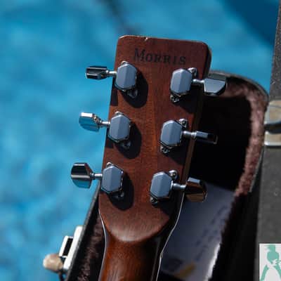 Vintage Morris F-18 - OM / 000 Sized Acoustic - Made in Japan - Pro Set Up image 6