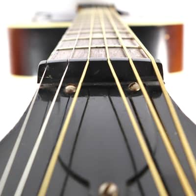 Vintage 1960s Kay P-3 Tobacco Sunbust Archtop Acoustic Guitar L-6955 image 18