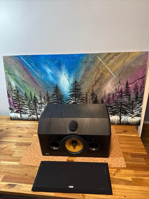 Bowers and Wilkins CDM-C Special Edition Center Speaker Home Theater Black B&W image 1