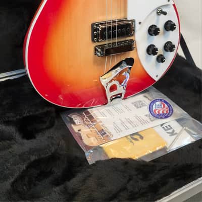Rickenbacker 620 Fire Glo, Stereo, Gotoh Tuners, Rosewood FB, w/HSC 2026 image 5