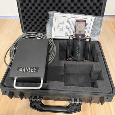 Manley Labs Reference Cardioid Large Diaphragm Tube Condenser Microphone 2010s - Black image 2