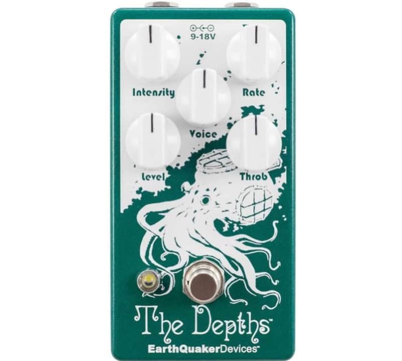 EarthQuaker Devices The Depths Optical Vibe Machine V2 Pedal New! image 1