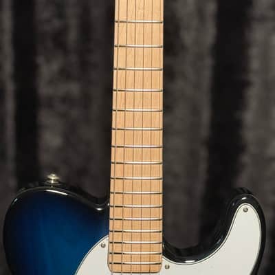 G&L Custom Built ASAT Classic Semi-Hollow Blueburst image 6