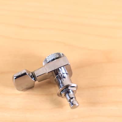 (1) Schaller Fender M6 Locking Pin Chrome Machine Head image 2