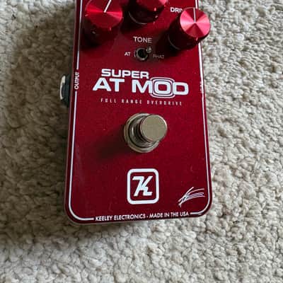 Keeley Super AT Mod Andy Timmons Signature Overdrive 2023 - Present - Red image 3