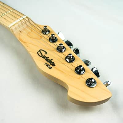 Swisher Handmade 1950 T-Style Electric Guitar 2023 - Indigo Blue image 6