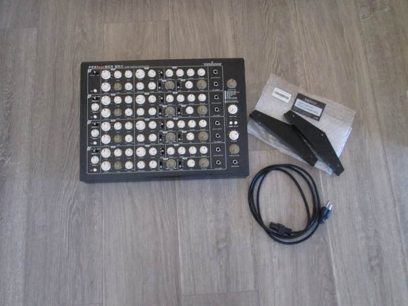 Vermona Perfourmer MKII with CV/Gate inputs and Rack Ears image 1