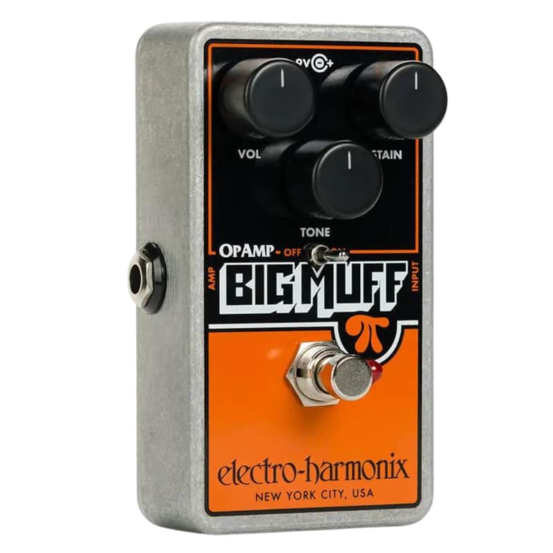 Electro-Harmonix Op Amp Big Muff Pi Reissue 2017 - Present - Black/Orange image 1