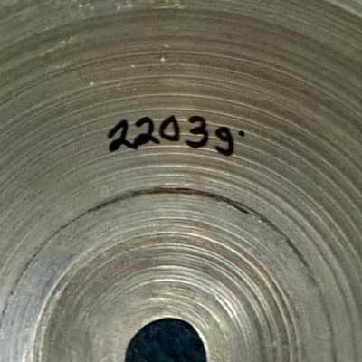 Zildjian 20" A. 50's Small Stamp Ride Cymbal - 2203g image 4