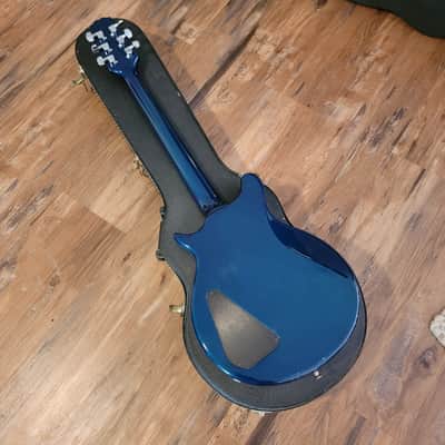 1995 Hamer Eclipse USA Electric Guitar Rare Blue Teal Flip Flop All Original W/OHSC CLEAN! image 19