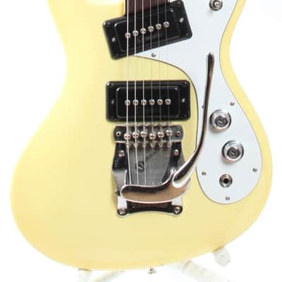 1990s Mosrite The Ventures MK1 Short 22" Scale vintage white image 1