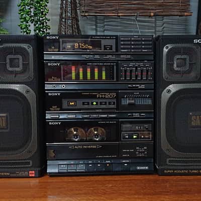 RARE Vintage Sony FH-207 Stereo System - Made in Japan - 1980s - Working image 11