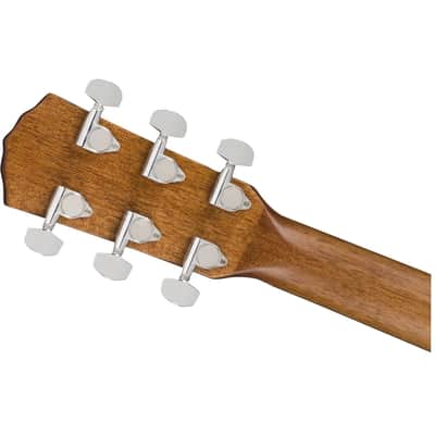 Fender Classic Design CC-60S Concert Natural Mahogany Acoustic Guitar image 6