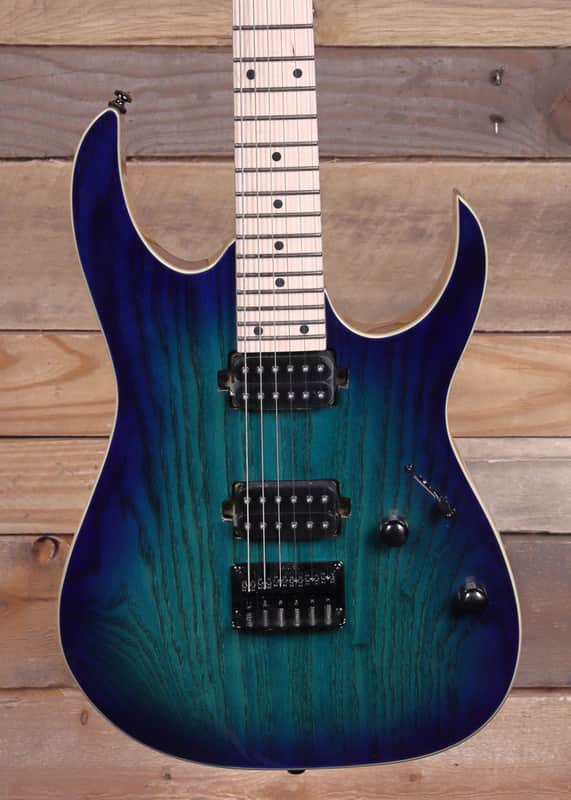 Ibanez RG421AHM Electric Guitar Blue Moon Burst image 1