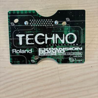 鍵盤楽器 Roland SR-JV80-11 TECHNOCOLLECTION Roland SR-JV80-11 Techno Collection Expansion Board | Reverb