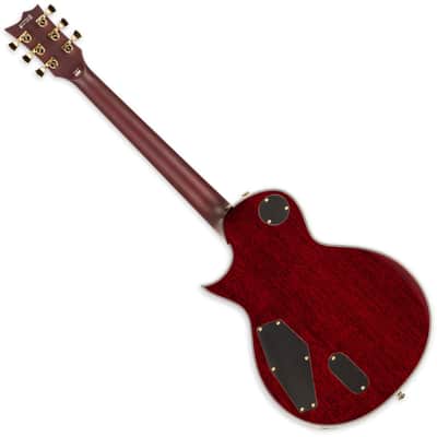 ESP LTD EC-1000T CTM Guitar See Thru Black Cherry B-Stock image 2