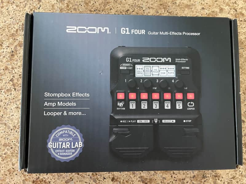 Zoom G1X Four 2019 - Present - Black image 1