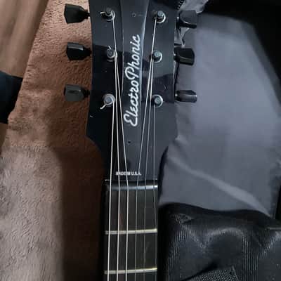 ElectroPhonic Inovations Model One Guitar 2020 - Scarlet Red image 12