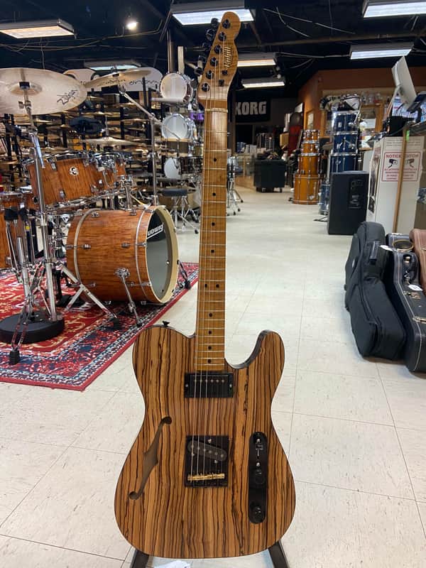 Cahill Custom Built Thinline Zebra Top - Natural image 1