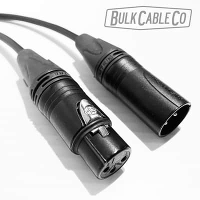 8 FT - Mogami 3080 AES/EBU Digital Audio Interface Cable - Neutrik Gold XLR Straight Connectors image 2