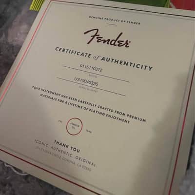 Fender American Performer Telecaster -Sonic Blue + Bundle image 8