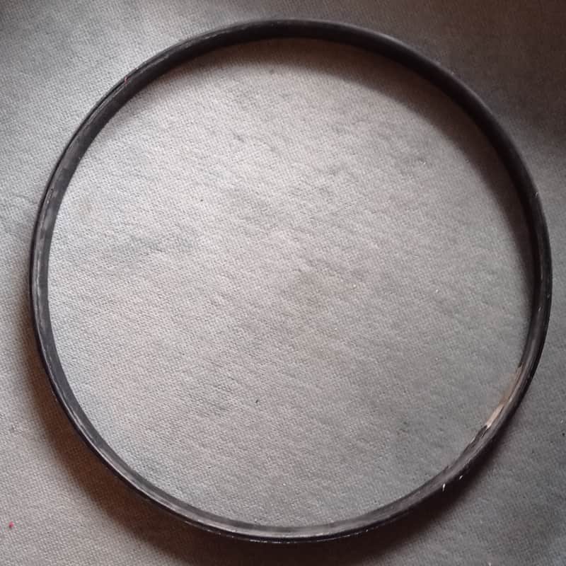 Sonor Original bass drum hoop 22" Lite / Phonic / Delite / Designer+ 1986-1988 - Black lacquer image 1