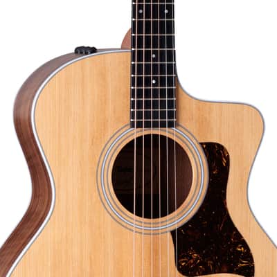 Taylor 214ce Grand Auditorium Layered Walnut Acoustic Electric Guitar - Natural image 6