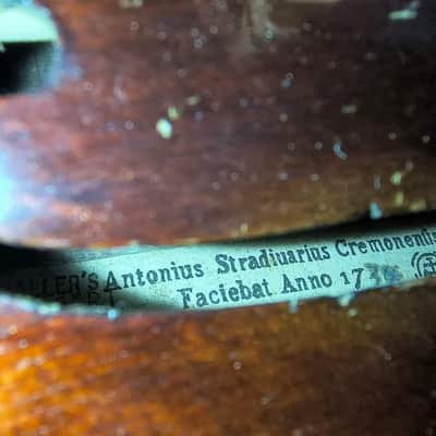 1900s Student Violin Stradivari Model image 18
