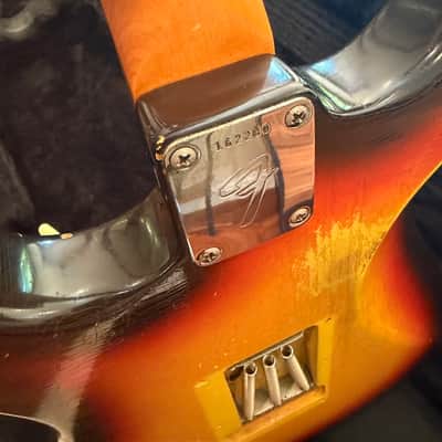1966 Fender Stratocaster | Original 3-Tone Sunburst | All Original | Grey Bottom Pickups (Brad Gillis Collection) image 3