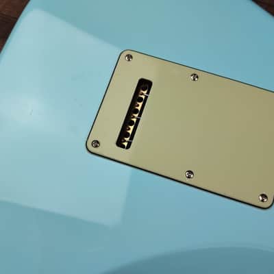 MyDream Partcaster Custom Built - Sonic Blue JM635 image 10