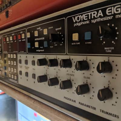 Octave Plateau  Voyetra 8 Polyphonic Synth 80s image 1