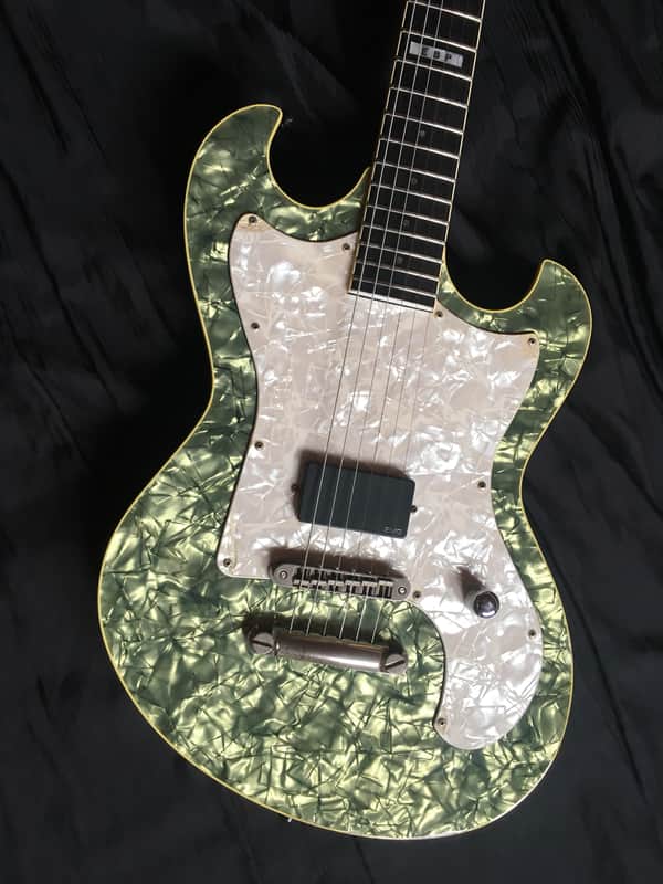 ESP Low-G Logan Mader Ultratone 1999 Green Perloid | Reverb