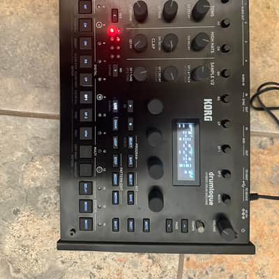 Korg Drumlogue Hybrid Drum Machine 2022 - Present - Black image 1