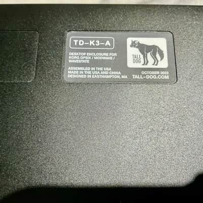 Korg Korg Modwave + Wavestate + Opsix — Full Tall Dog TD‑K3‑A Enclosure Set image 23