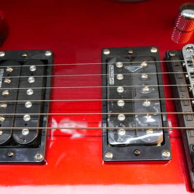 ESP LTD Viper 10 2000s - Candy Apple Red. Roland GK3 Midi pickup installed image 11