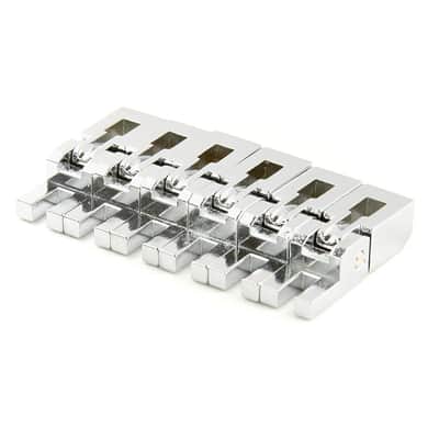 Genuine Floyd Rose FRS2BSSC Special Series Bridge Saddles Set - CHROME image 1