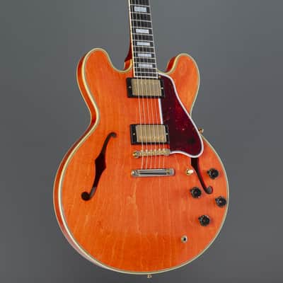 Gibson 1959 ES-355 Light Aged Watermelon Red #A30355 - Semi Acoustic Custom Guitar image 6