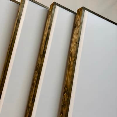 Custom Framed Acoustic Panels (SET OF 4) 4ft x 2ft x 3.5in image 4