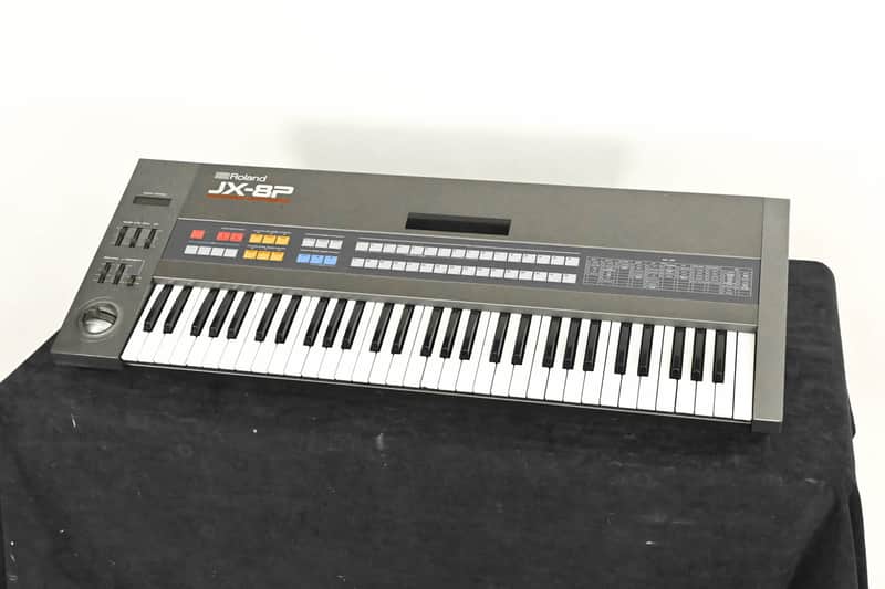 Roland JX-8P 61-Key Polyphonic Synthesizer CG01RLC image 1