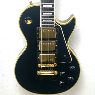 1999 Gibson Custom Shop Historic '57 Les Paul Custom Black Beauty image 3