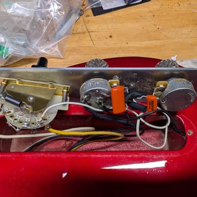 Fender Telecaster Custom Electric Guitar Vintage Japan 1985 Candy Red CLEAN! image 9