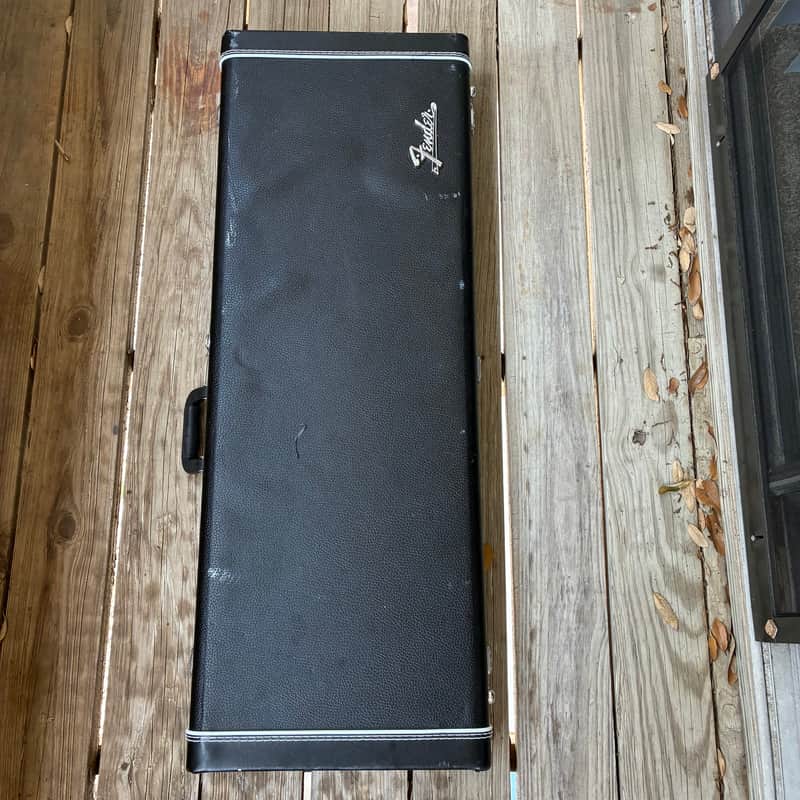 Fender Classic Series Wood Jazzmaster / Jaguar Guitar Case 2010s - Black electric guitar hard shell Case image 1