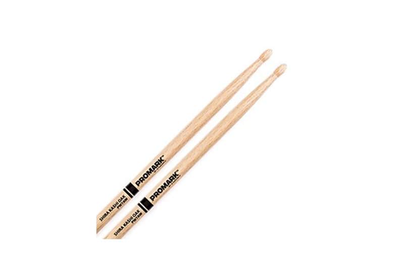 ProMark 7A PW7AW Shira Kashi Oak Drum Sticks - Wood Tip image 1
