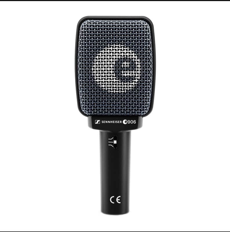 Sennheiser e906 Supercardioid Dynamic Instrument Microphone 2004 - Present - Black image 1